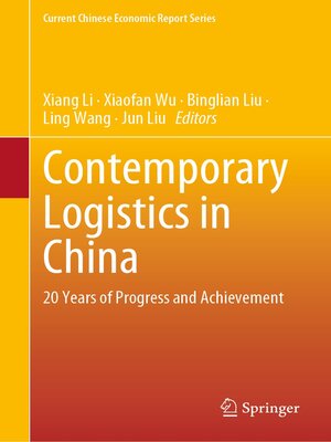 cover image of Contemporary Logistics in China